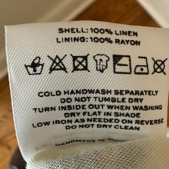 Faithfull the Brand Cream Floral Maxi Dress USA size 4. Like new. - Picture 8 of 8